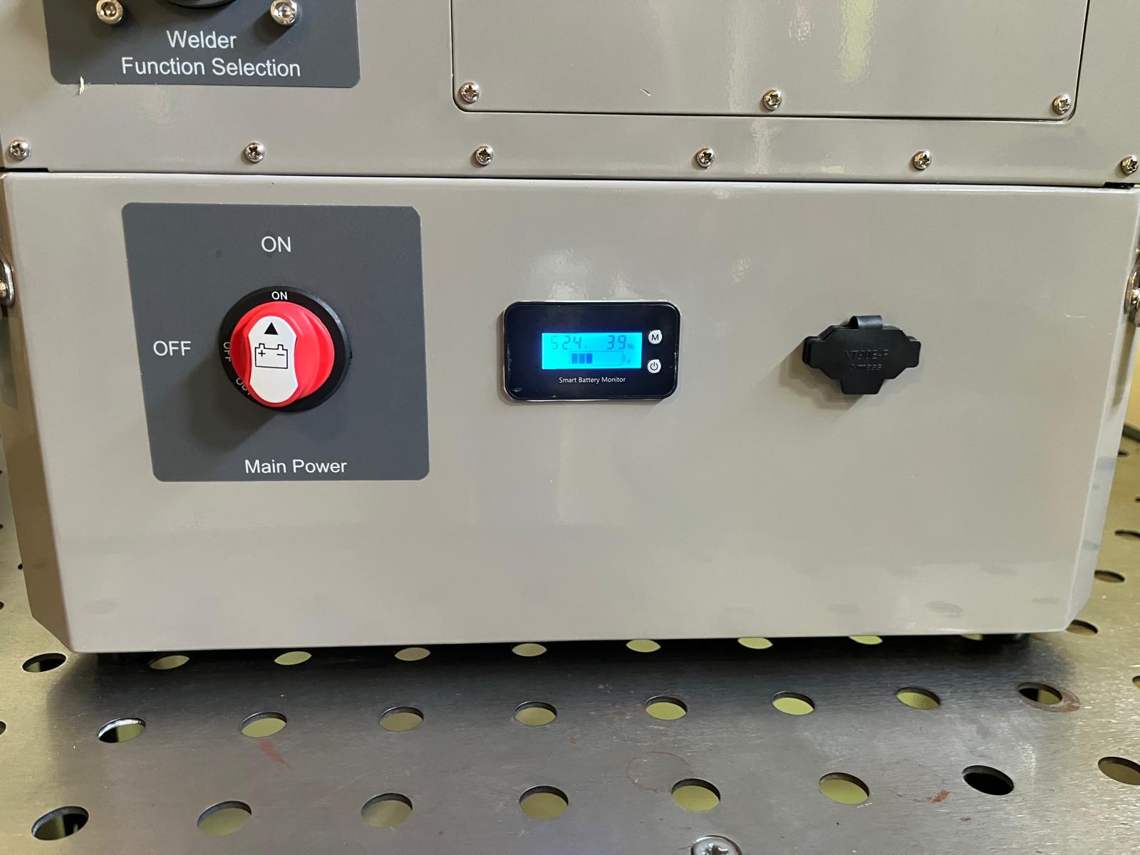 Quick Arc battery and power controls